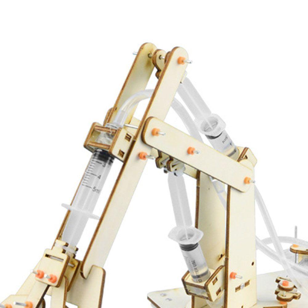 Máy Xúc Thủy Lực LAYOR1 Bằng Gỗ DIY Cho Bé