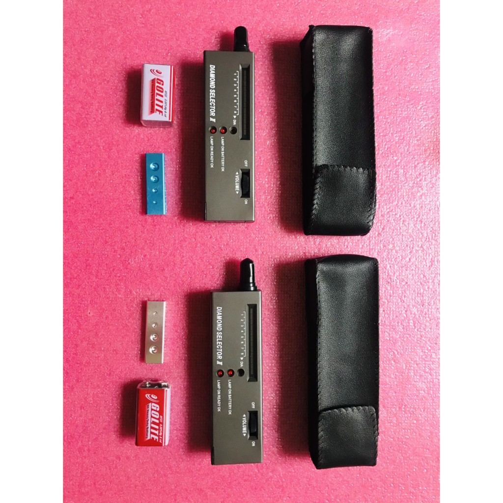 Combo 2 Bút thử Kim Cương Chuyên Dụng  - Có Đèn Led -  Tặng kèm pin