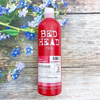 Dầu gội Tigi Bedhead 750ML - Cặp gội xả Tigi Đỏ phục hồi tóc hư tổn cấp độ 3, giảm gãy rụng