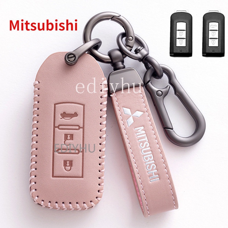 Bao Da Đựng Chìa Khóa Điều Khiển Từ Xa Cho Mitsubishi Pajero Outlander ASX Eclipse Cross Montero Xpander RVR