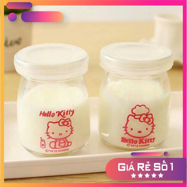 [ SIÊU KHUYẾN MẠI ] Bộ 12 hũ làm sữa chua thủy tinh, đựng dầu dừa.