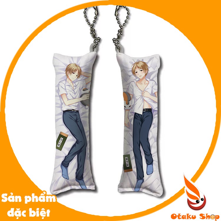 Móc khóa gối in hình Anime Natsume Yuujin chou - Takashi Natsume - Otaku shop