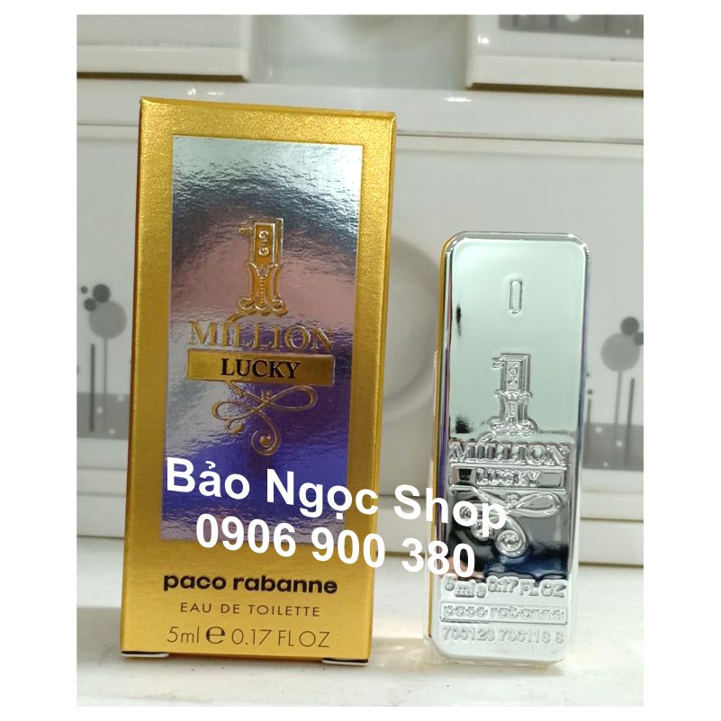 Nước Hoa Mini 1 Million Lucky Paco Rabanne  - 5ml - For Men - EDT