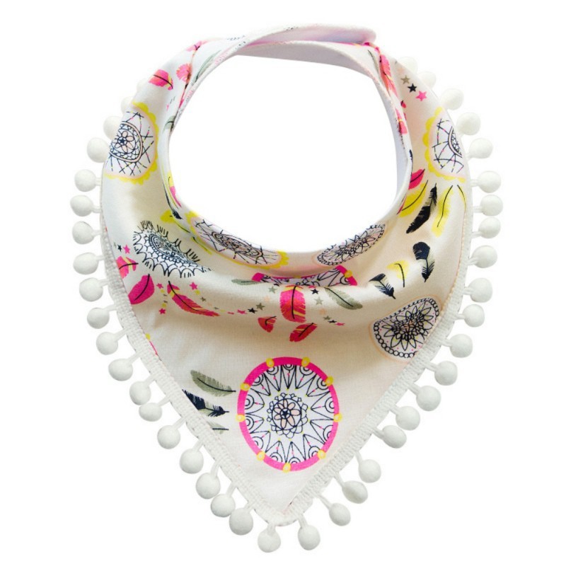 Yếm trẻ em chất liệu cotton thiết kế đáng yêu