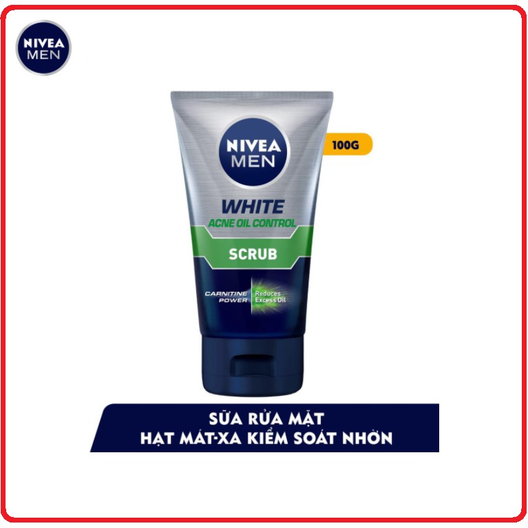 Sữa Rửa Mặt NIVEA Men Tuýp