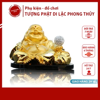 Tượng Phật Di Lặc Phong Thủy Cầu Tài Lộc - Bình An Chạy bằng  năng lượng mặt trời