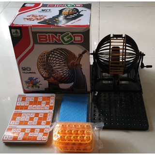 [Tặng hạt đặt] Lotto Bingo Lô tô 90 số loại lớn