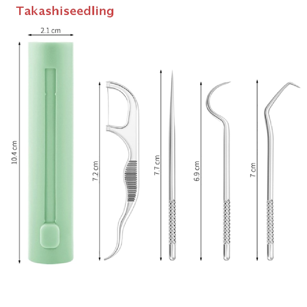 Bộ Dụng Cụ Tăm Xỉa Răng Bằng Inox Chuyên Dụng