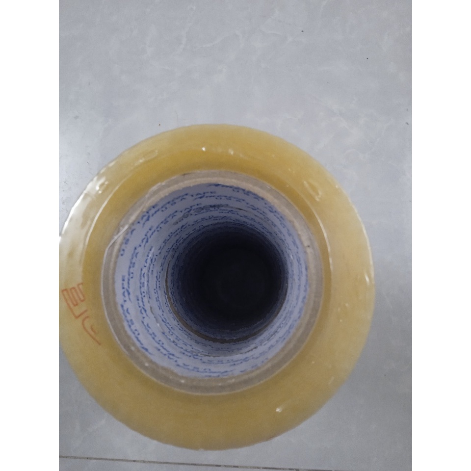 1 cuộn Băng keo trong (333g cuộn) khổ 48mm, 200yard, độ dính 50mic.