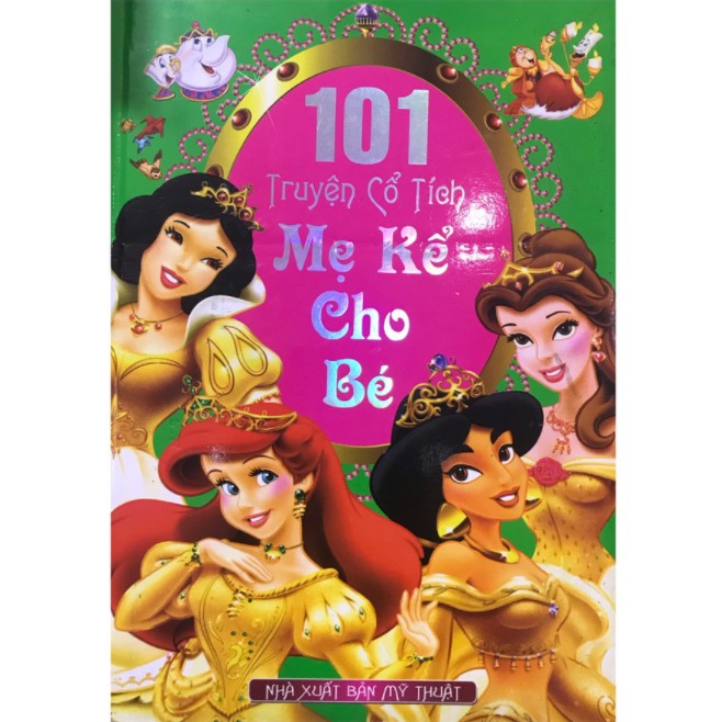 Sách - 101 truyện cổ tích mẹ kể cho bé - Bìa cứng