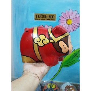 heo đất handmade - Ông Thần Tài