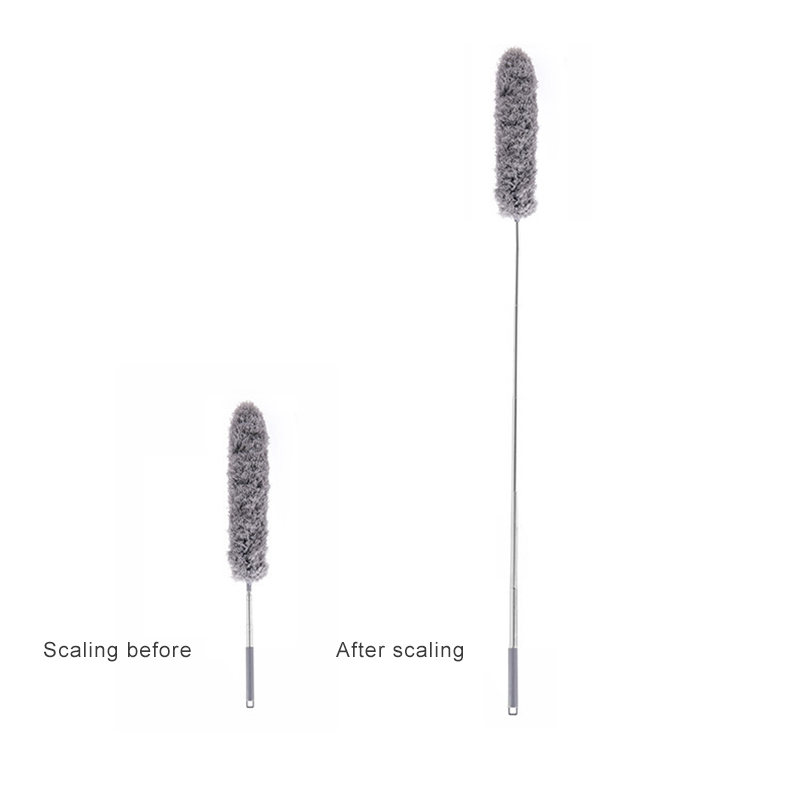 Chổi lông quét bụi tay cầm dài có thể thu vào tiện dụng