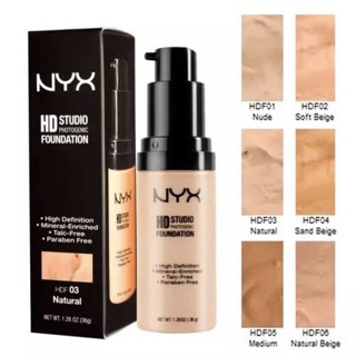 Kem nền NYX HD Studio Photogenic