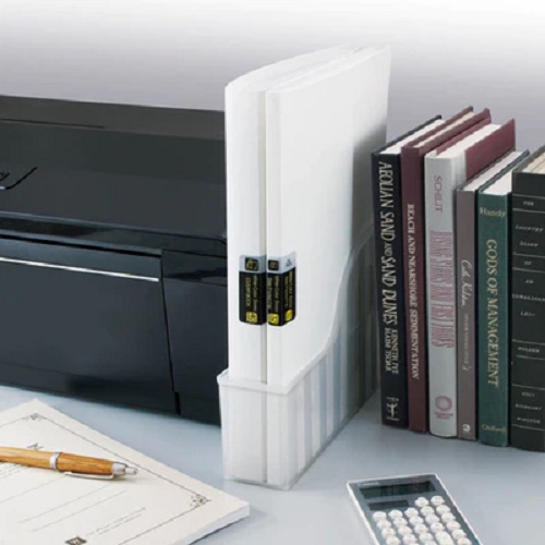 Daiso Khay Đựng Hồ Sơ A4 File Stand Slim Type 5.7x26x16.4 cm