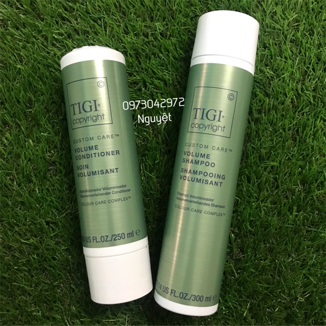 Dầu gội xã tăng phồng Tigi Copyright CUSTOM CARE VOLUME 300ml 250ml