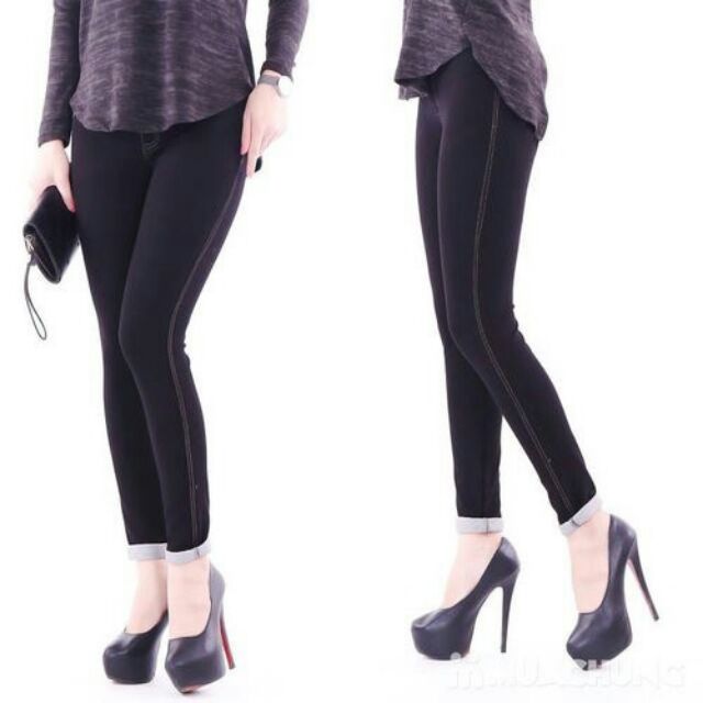 Quần legging giả jean có size 5XL cho bạn dưới 80kg | BigBuy360 - bigbuy360.vn