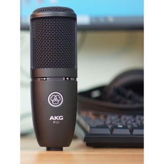 AKG p120 Focusrite 2i2Gen 3 và dây micro