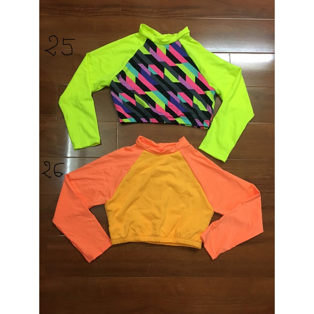 Áo croptop bơi, thể thao có kèm mút nhiều màu (hình thật) | BigBuy360 - bigbuy360.vn
