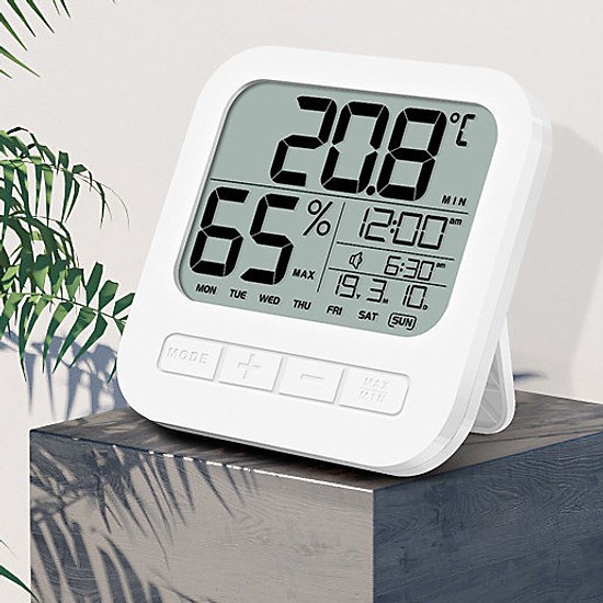 Nhiệt Ẩm Kế Điện Tử Đo Chính Xác Nhiệt Độ Và Độ Ẩm Phòng Ngủ Cho Bé