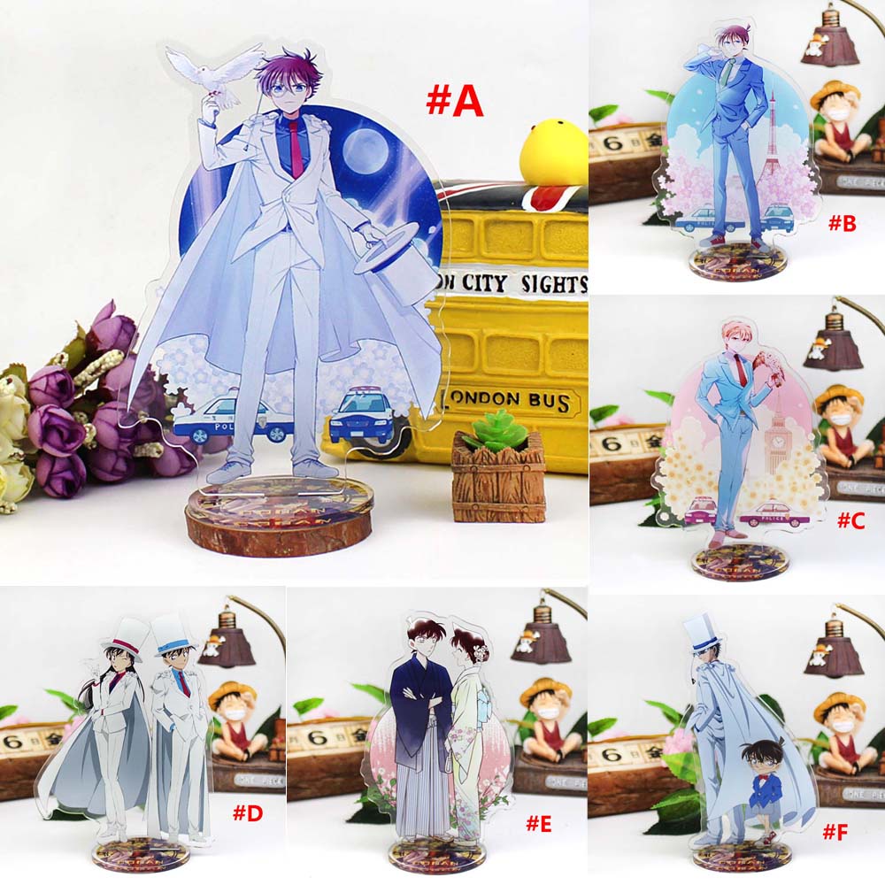 Mô hình nhân vật anime thám tử lừng danh conan bằng acrylic hai mặt trang trí thời trang