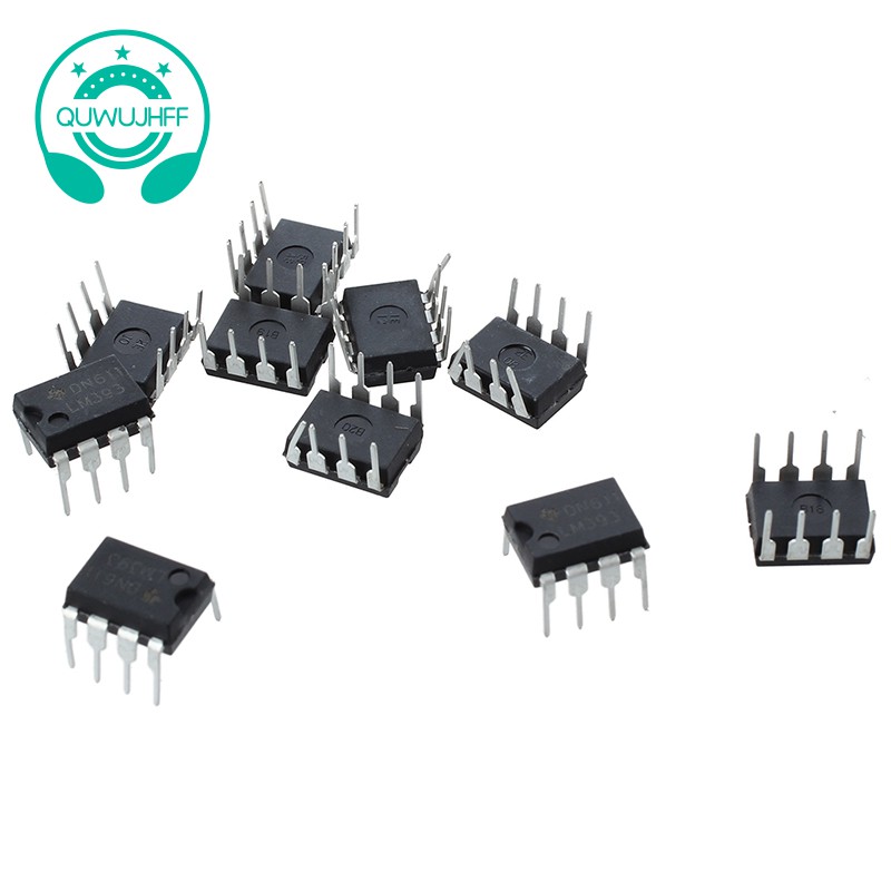 Bộ 10 Linh Kiện Điện Tử Lm393N Lm393 Dip-8