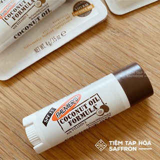 Son dưỡng môi chống nắng dừa Palmes USA| Palmer Coconut Oil Lips Palm SPF 15