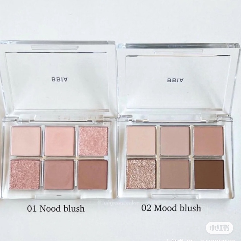 Bảng Phấn Mắt BBia 6 Ô Ready To Wear Palette + 8 Ô  Final Shadow