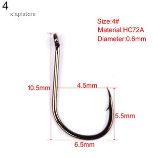 Set 200 Lưỡi Câu Cá Bằng Thép Carbon