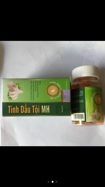 Tinh dầu tỏi MH - hỗ trợ tăng cường sức đề kháng, giảm cholesterol, lipid máu...