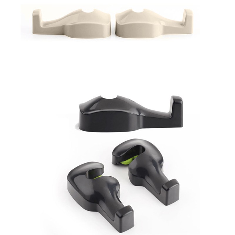 Bộ 2 Móc Treo Đồ Gắn Lưng Ghế Xe Hơi Tiện Dụng