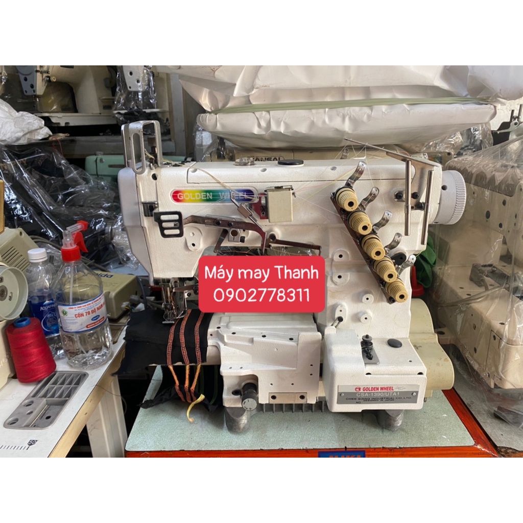 MÁY KANSAI ĐẦU TÚM GOLDEN WHEEL CHÍNH HÃNG MOTOR ĐIỆN TỬ