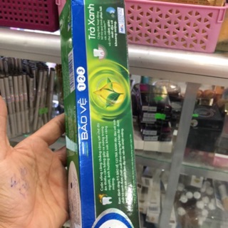 combo 2 Kem đánh răng PS bảo vệ 123 Trà Xanh 190g
