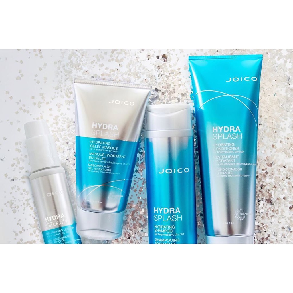 Mặt Nạ Tóc Cấp Ẩm Dưỡng Tóc Mềm Mượt Dành Cho Tóc khô JOICO HYDRASPLASH HYDRATING Gelée Masque Chiết Xuất Tảo Biển 150ML