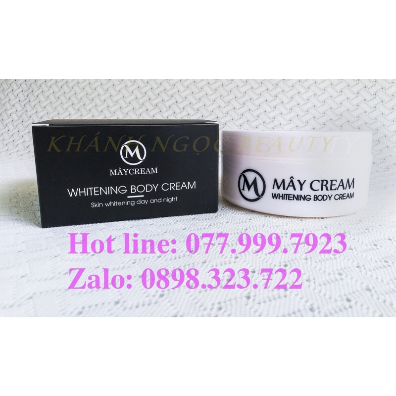 WHITENING BODY CREAM - KEM BODY THANH MÂY (100% chính hãng)