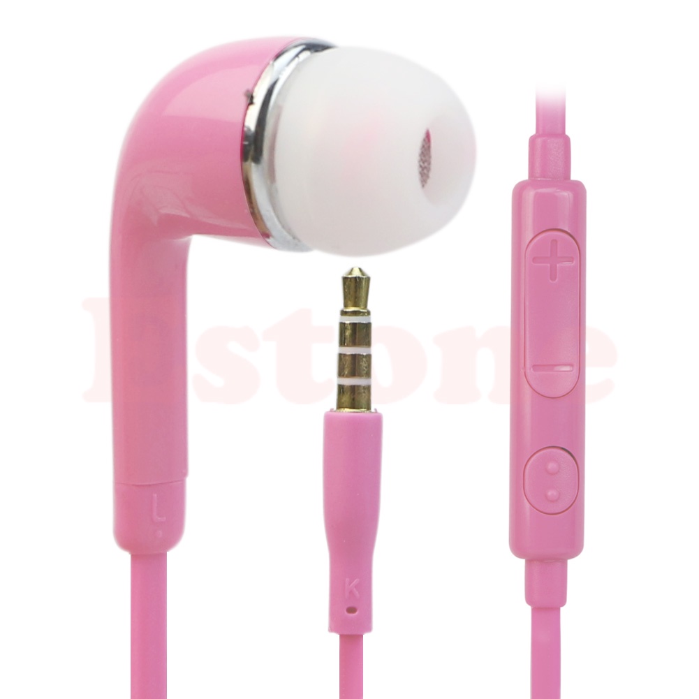 Tai Nghe Nhét Tai Có Dây 3 5mm Điều Chỉnh Âm Lượng Kèm Mic Chuyên Dụng Chơi Game