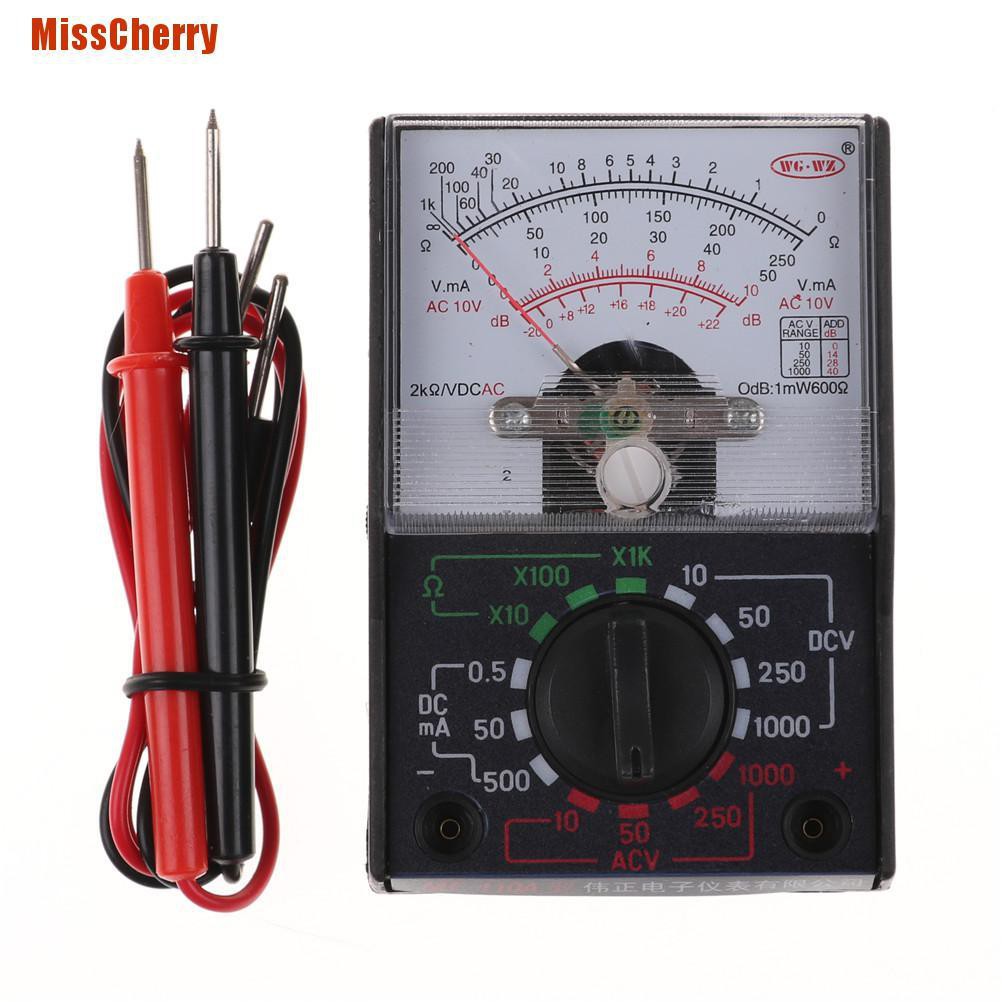 Vôn Kế Dc / Ac 1000v 250ma Chất Lượng Cao