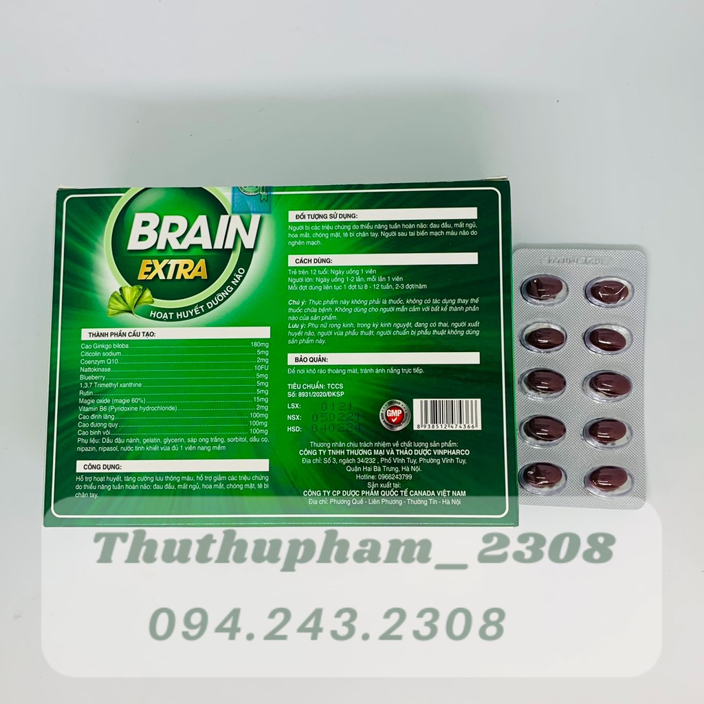 Bổ não Brain extra
