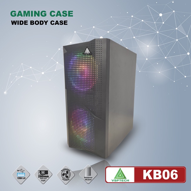 VÓ MÁY TÍNH VSP WIDE BODY KB06