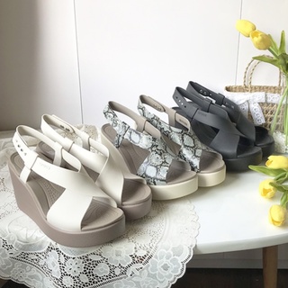 Sandal Cross Nữ Brooklyn High Wedge Đế Cao 9P Nhiều Màu