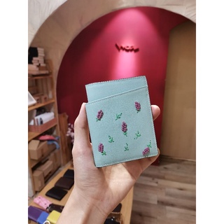 Ví nữ mini Cutie da thật nhập khẩu (màu sắc & họa tiết ghi chú)