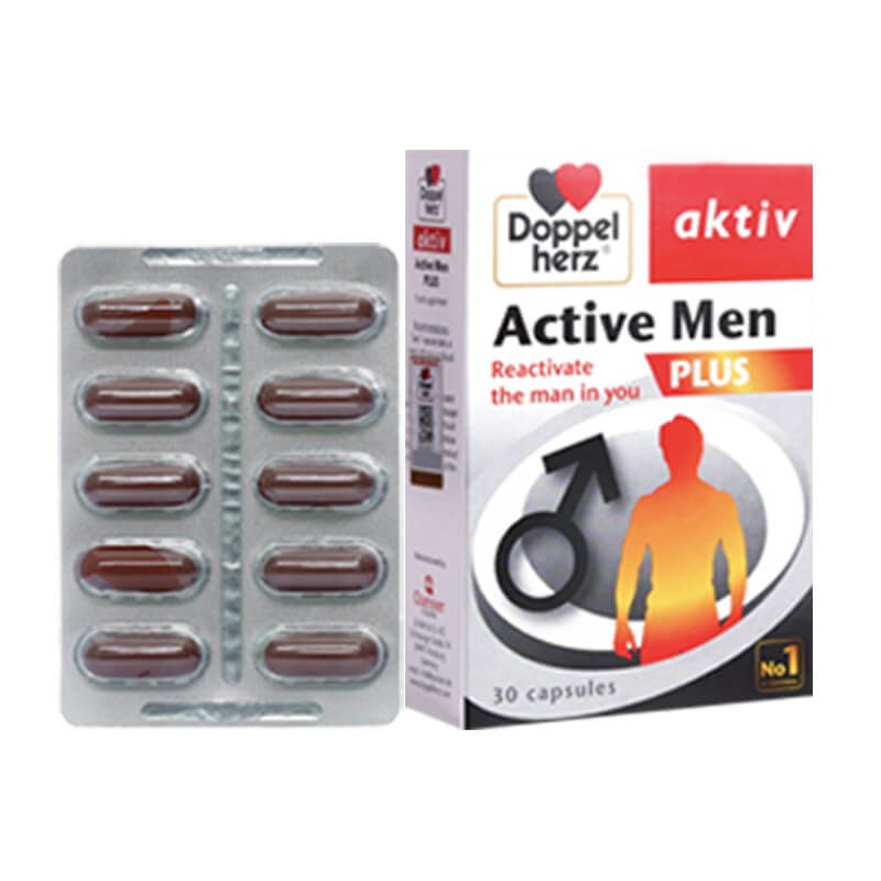 [GIÁ GỐC] Active Men Plus tăng cường sinh lý nam hộp 30 viên