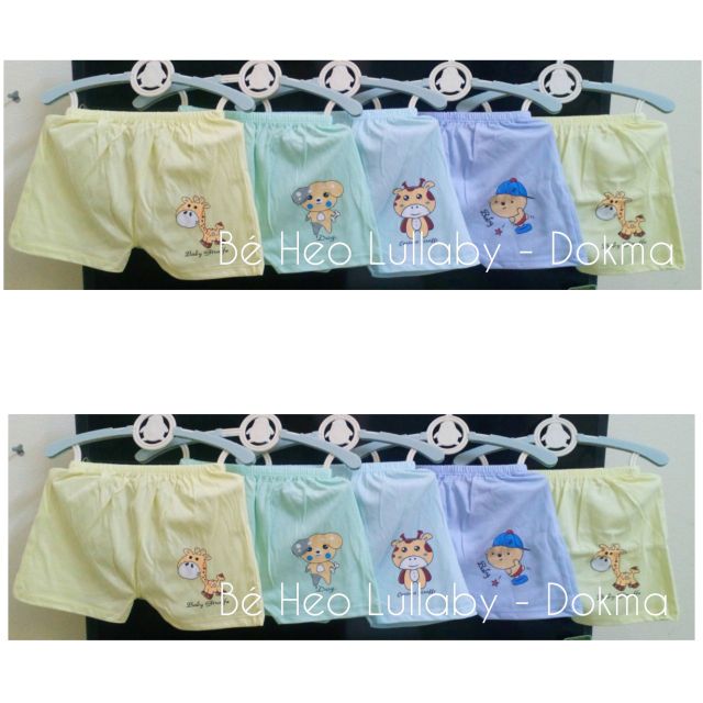 Set 5 quần đùi bé trai/ bé gái Gia Bảo