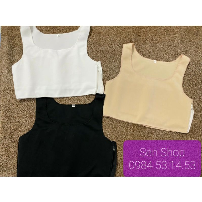 Áo nịt ngực Tomboy Sb Trans dây kéo - Áo nịt ngực dây kéo | BigBuy360 - bigbuy360.vn