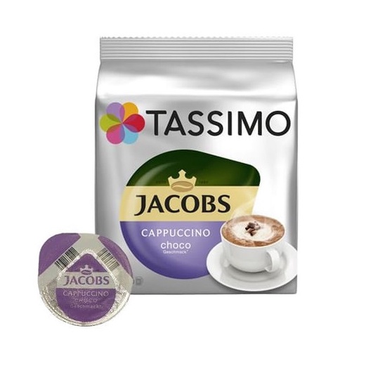 (Máy Tassimo) Cà phê Viên nén Tassimo, Espresso, Latte Machiato, Capuchino, XL Crema Date 5-2022