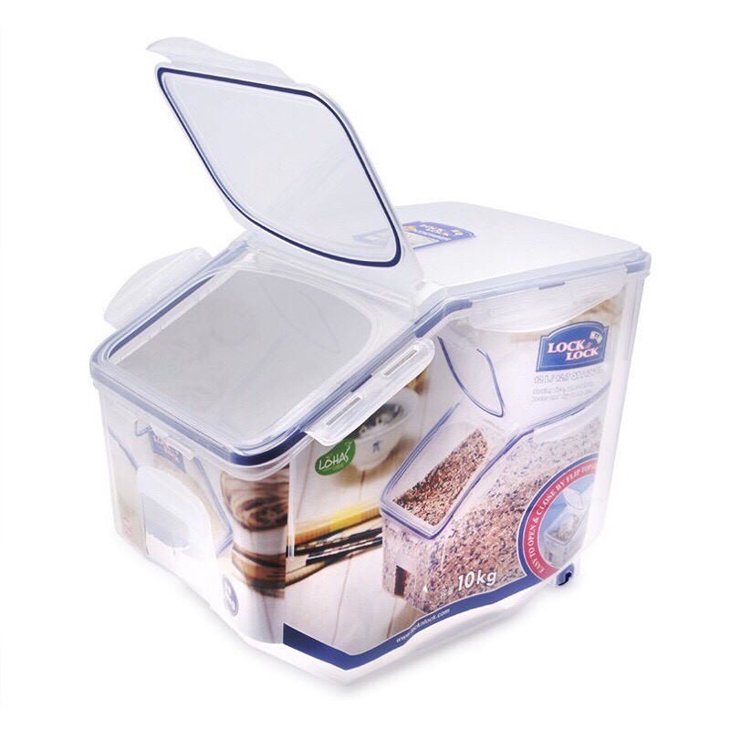 Thùng Đựng Gạo Lock&amp;Lock Special HPL510 [10KG - 12L] hàng chính hãng