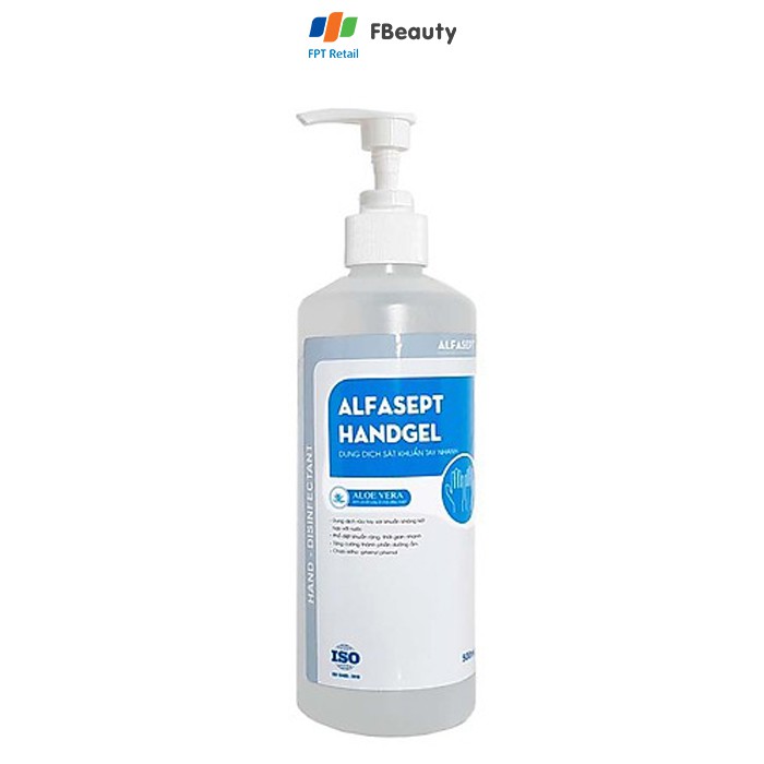Gel Rửa Tay Khô Sát Khuẩn Alfasept 500ml