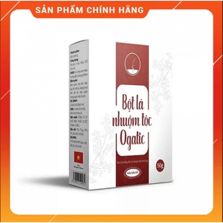 2 Hộp bột nhuộm ogatic và 1 bộ dụng cụ nhuộm tóc