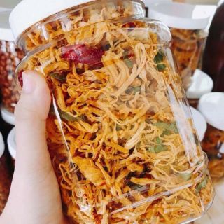 Khô gà lá chanh dai- giòn, cay- cay vừa size 500 gram