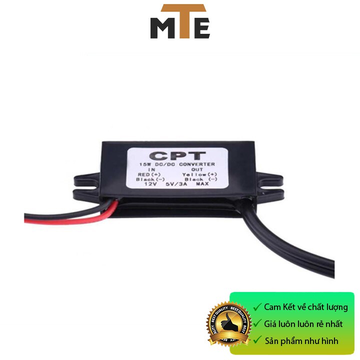 Mạch sạc điện thoại từ acquy xe điện có chống nước 5v 3A 15w - Sạc điện thoại từ xe máy...