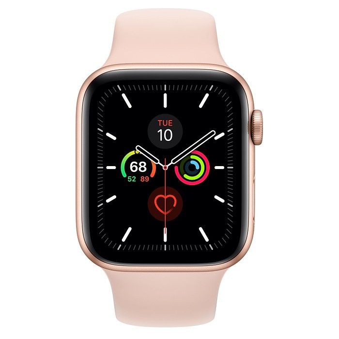 [Giá siêu tốt] Đồng Hồ Thông Minh Apple Watch Series 5 LTE 40mm Gold Aluminium Case with Sport Band